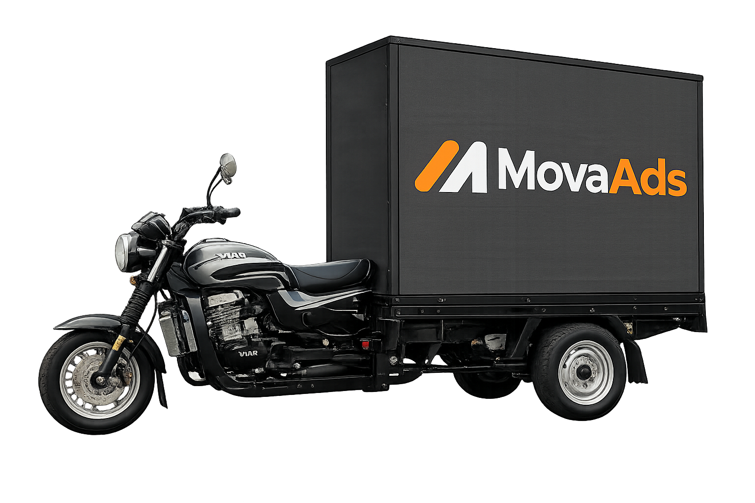 MovaAds Vehicle Side View