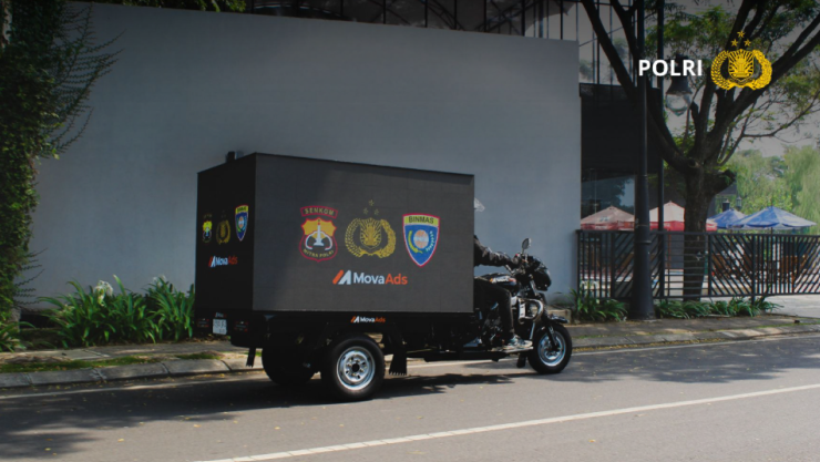 POLRI MovaAds Campaign