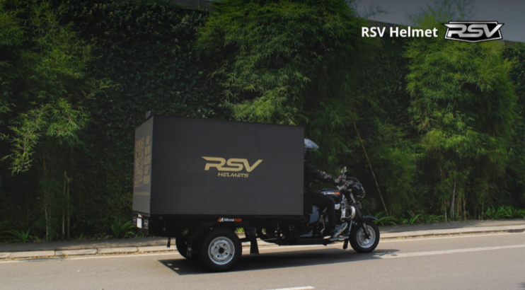 RSV Helmet MovaAds Campaign